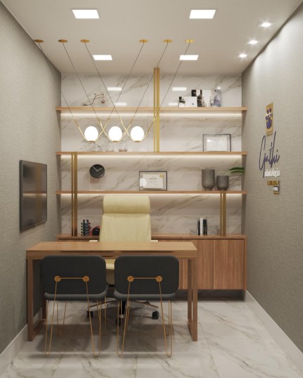 Sala de atendimento da Clínica Gathi