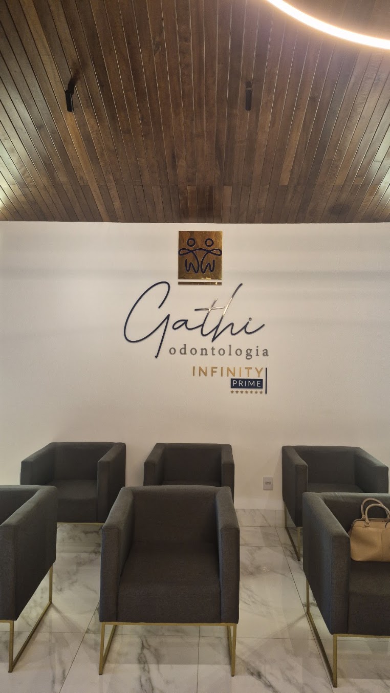 Sala de espera da Clínica Gathi